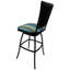 Tabouret de bar 35 po avec coussin Cutlip-131943840-131944875