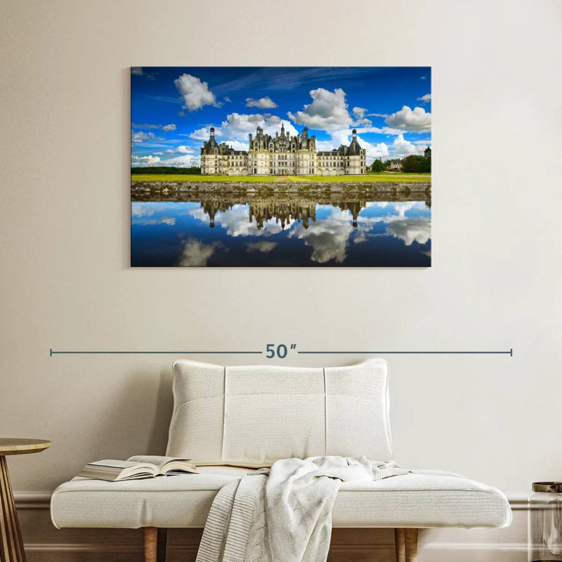 Lilie Chambord Castle, H 26 po x l 39 po