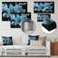 Impression d'art mural monochrome fleurs de neige II-823672174-823672182