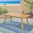 Outdoor Solid Wood Dining Table,Patio Kitchen Table 