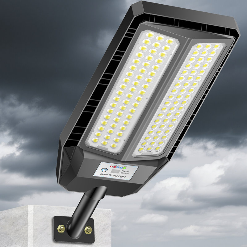 4000W Solar Street Lights Outdoor Waterproof With Remote Control