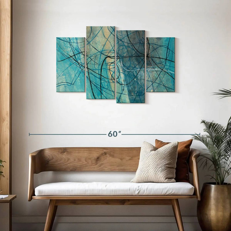 À la mer, H 27 po x l 43 po