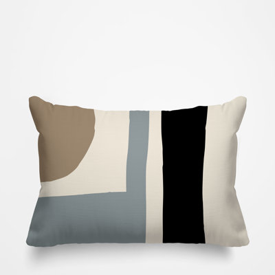 Coussin décoratif intérieur / extérieur en polyester filé Sadia