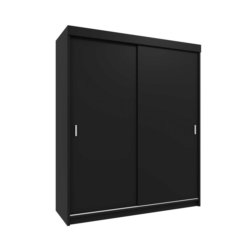Armoire classique, H 85 po x l 71 po x P 25 po, Noir