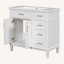 Meuble-lavabo moderne de 36 po avec lavabo 36 po avec lavabo et deux tiroirs à fermeture douce-2092204193