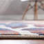 Tapis contemporain contemporain de couleur brique-510062658