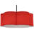 6 - Light Red Unique/Statement Pendant