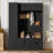 79" Tall Hall Tree With Shoe Storage, 4-In-1 Entryway Bench With 6 Cabinets, 4 Coat Hooks & Adjustable Shelf For Hallway, Living Room-327452525