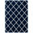 Audwen Geometric White/Navy Area Rug-259201899