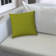 Corina Solid Colour Indoor/Outdoor Reversible Throw Pillow