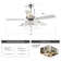 Bartell 52'' Ceiling Fan with Light Kit