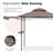 8 Ft. W x 5 Ft. D Steel Grill Gazebo-94257340