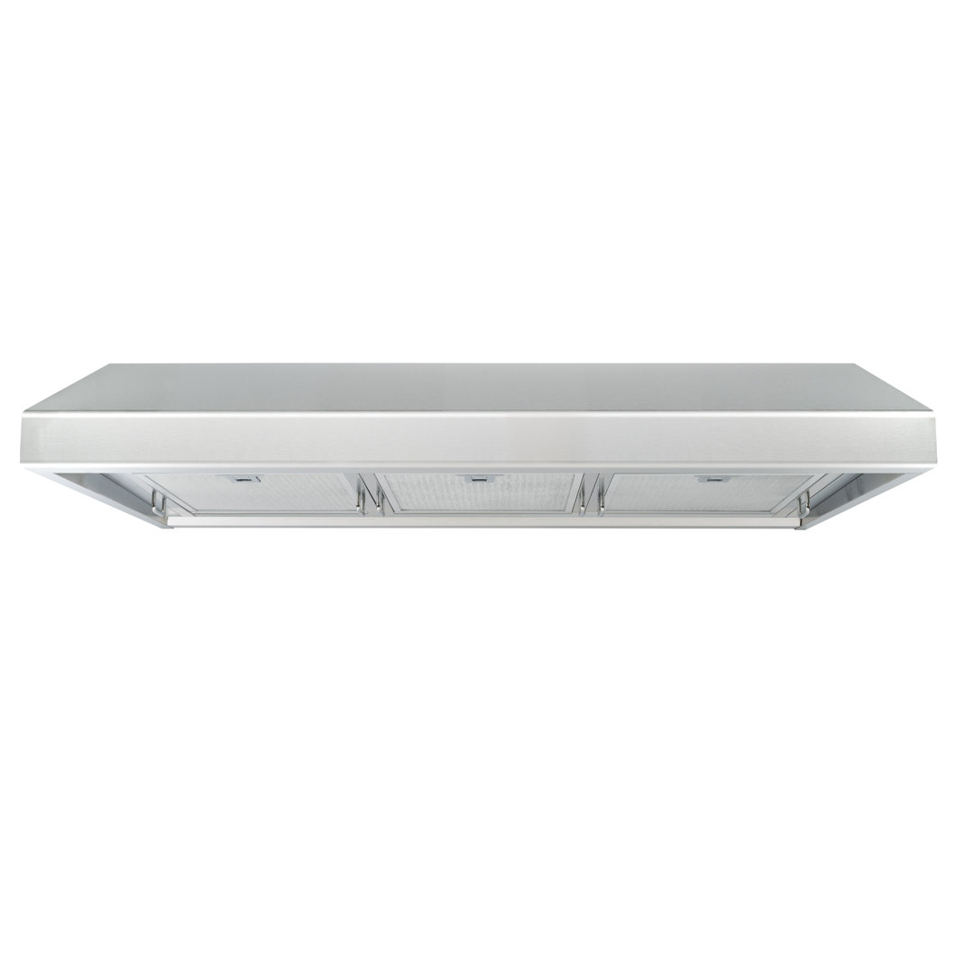Windster 42" Stainless Steel 530 CFM Ducted (Vented) Under Cabinet Range Hood with Mesh Filter Windster