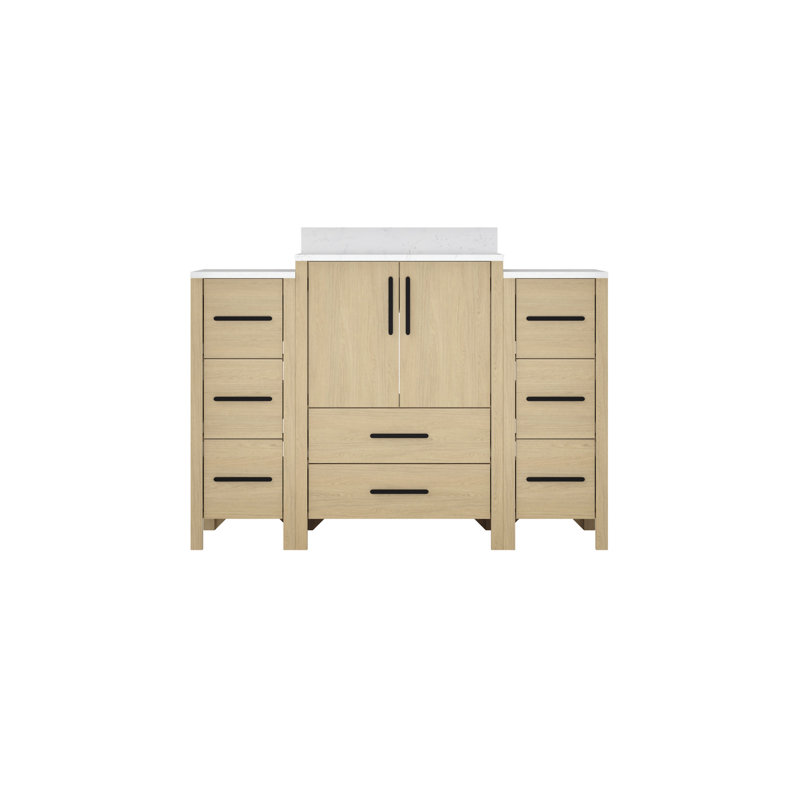 Armoire de meuble-lavabo à simple cuve l 48 po x P 22 po x H 34 po, 48"