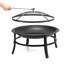 Round Steel Wood Burning Smokeless Fire Pit