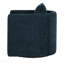 Fauteuil d'appoint pivotant en tonneau bleu marine-130132368