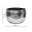 Hammered Metal Indoor Planter Bowl-35458531-35318725