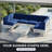 6 - Person Premium Patio Wicker Sectional Seating Group With Cushions-1943757585