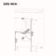 Meuble-lavabo de 20 po avec lavabo
