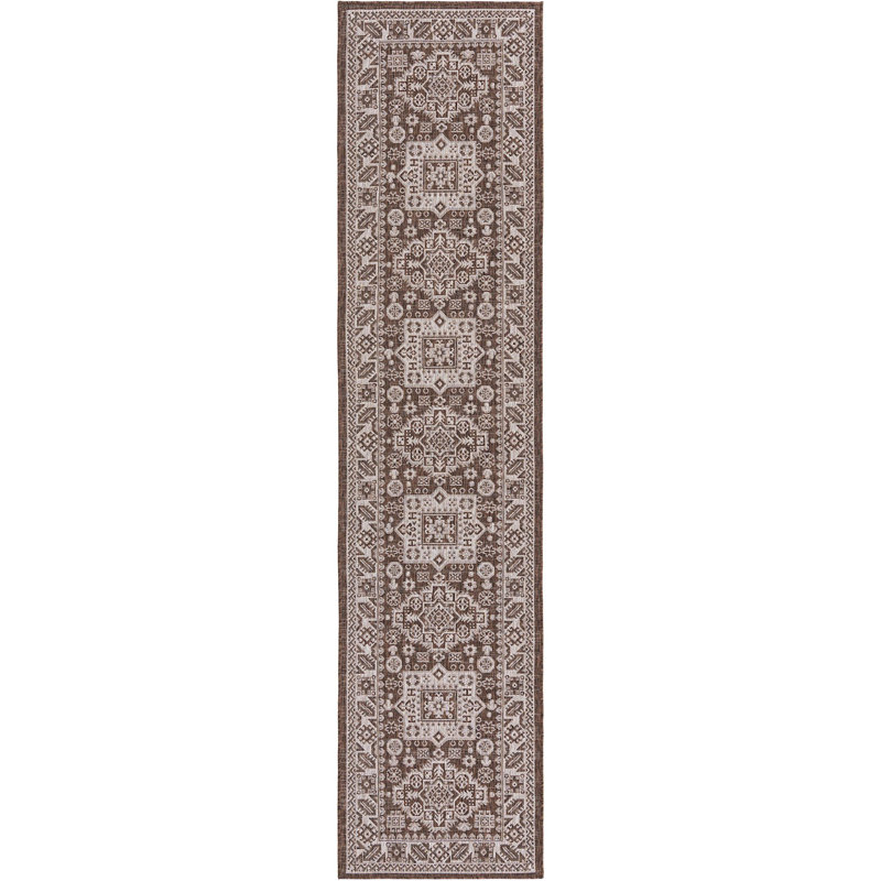 Tapis d'extérieur Chand, Tapis de couloir 2 pi 7 po x 12 pi
