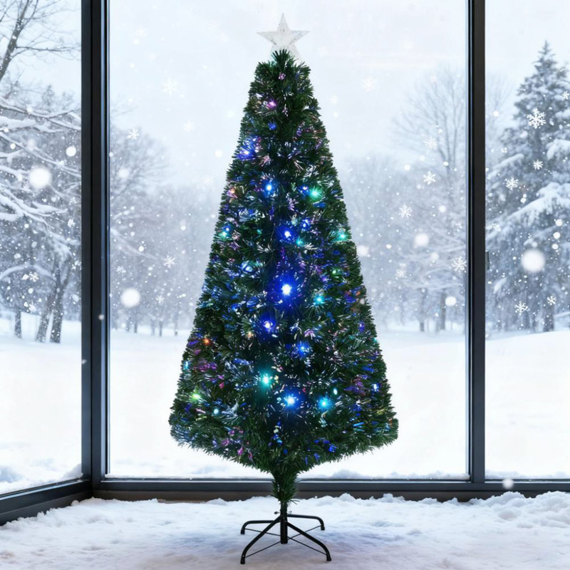 Sapin de Noël de 6 pi avec lumières réalistes
