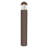 39.6 in. Bronze Round Dome LED Bollard Path Light with Photocell