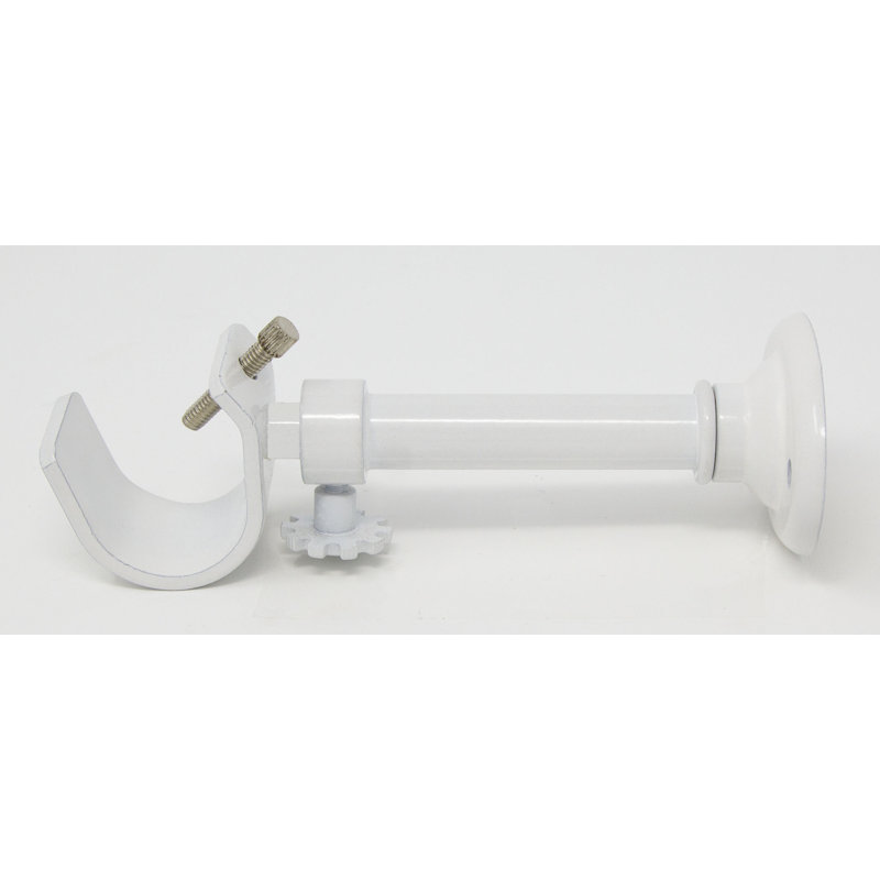 Perryman Zinc Steel Mounting Bracket, Glossy White