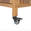 Ensemble de 1 chariot d'extérieur pour terrasse en bois d'acacia-455446532