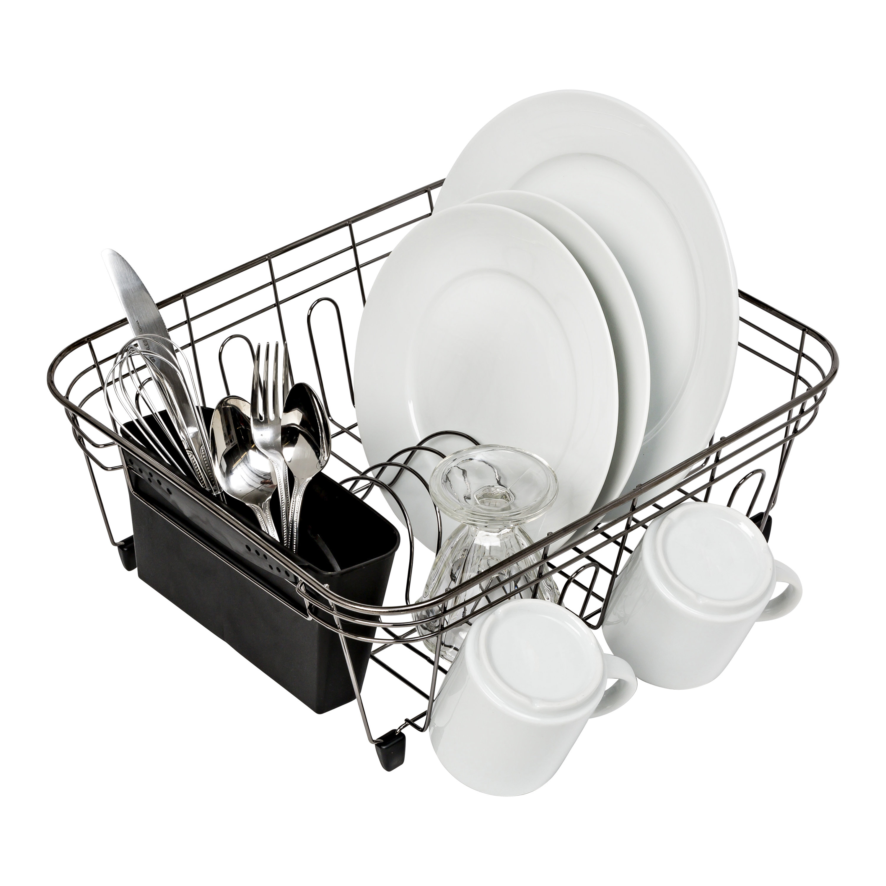 Hallum Rack Prep & Savour Hallam Stainless Steel Dish Rack & Reviews | Wayfair