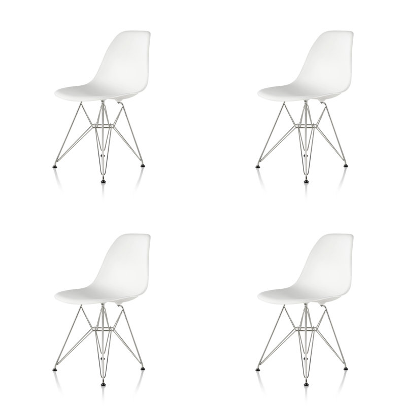 Chaise d'appoint Caputo, Blanc
