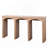 60"Long Rustic Archway Console Table