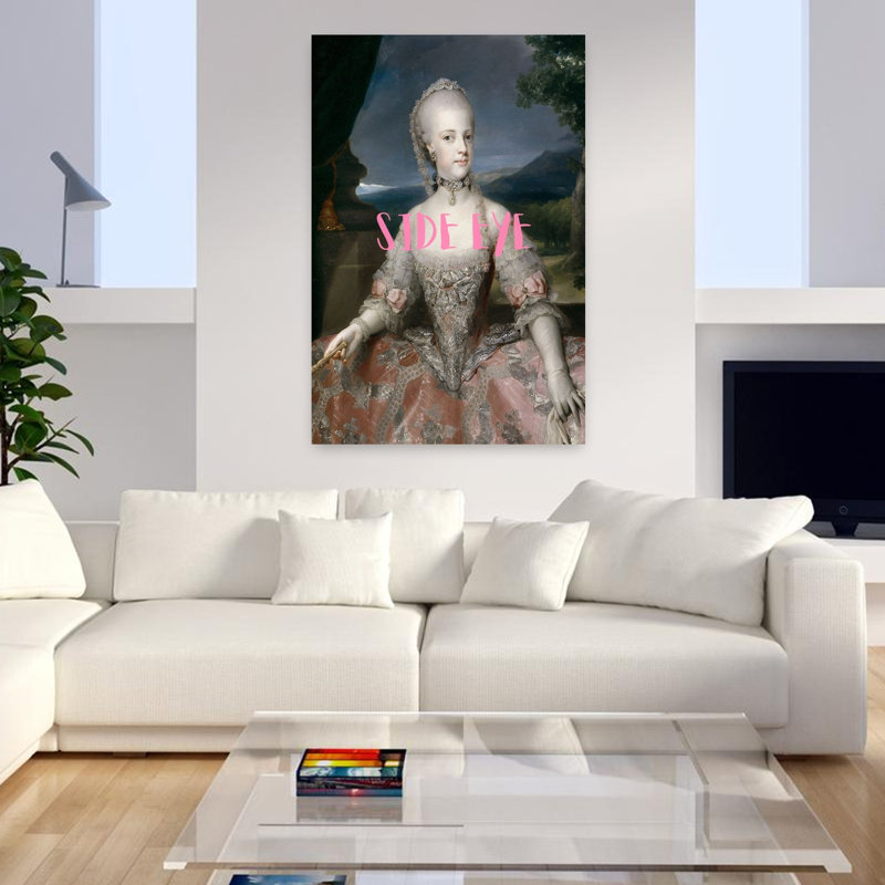 Art contemporain contemporain élégant, H 48 po x l 32 po