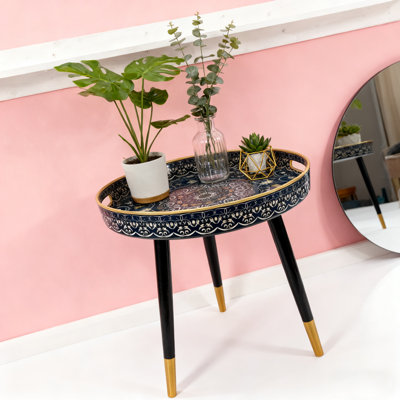 Table de bout avec plateau à 3 pieds