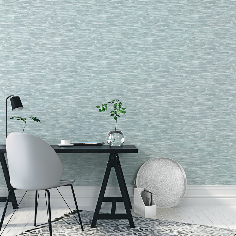 Cumhur 10m x 53cm Wallpaper Roll,  Green/Mint