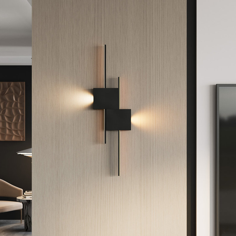 Iron LED Wallchiere