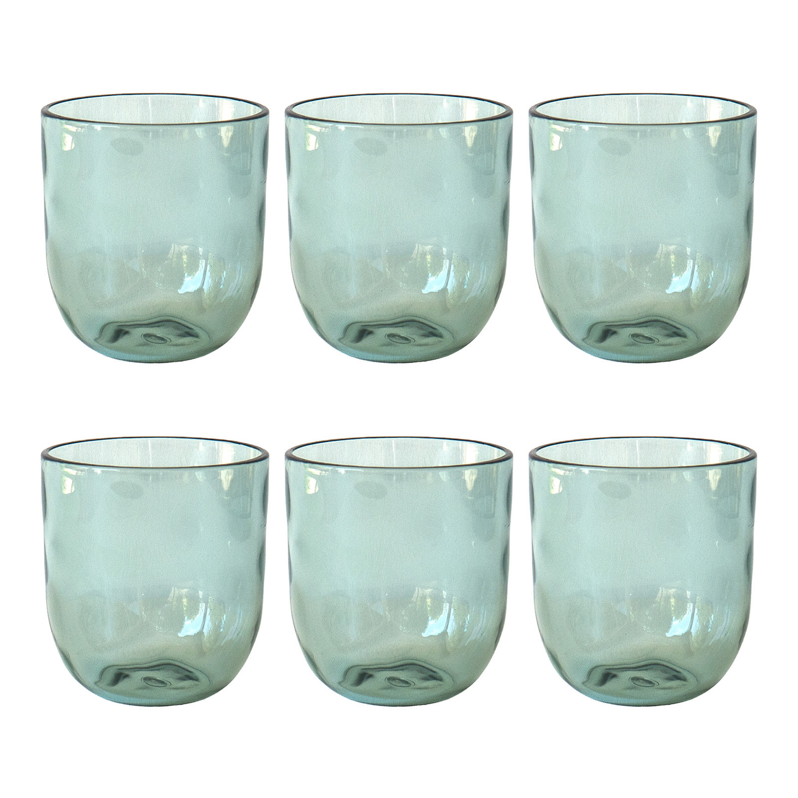 Vaughan 16.23oz. Acrylic Drinking Glass, Green