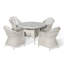 Anissah 4 - Person Patio Dining Set with Round Table