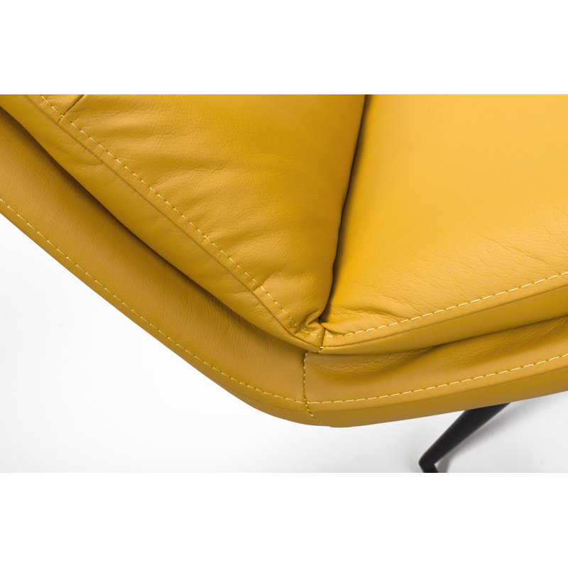 Tarboro 49cm H Side Chair, Ochre, Black