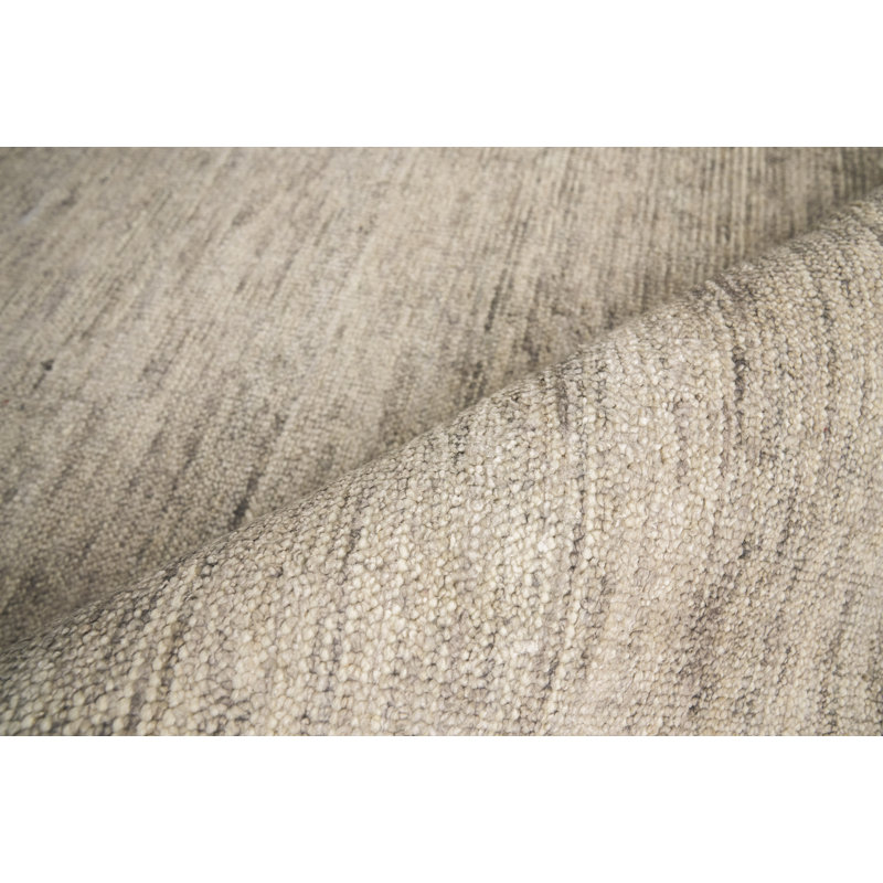 Catalina Hand-Loomed Synthetic Gray Area Rug, Rectangle 12' x 15'