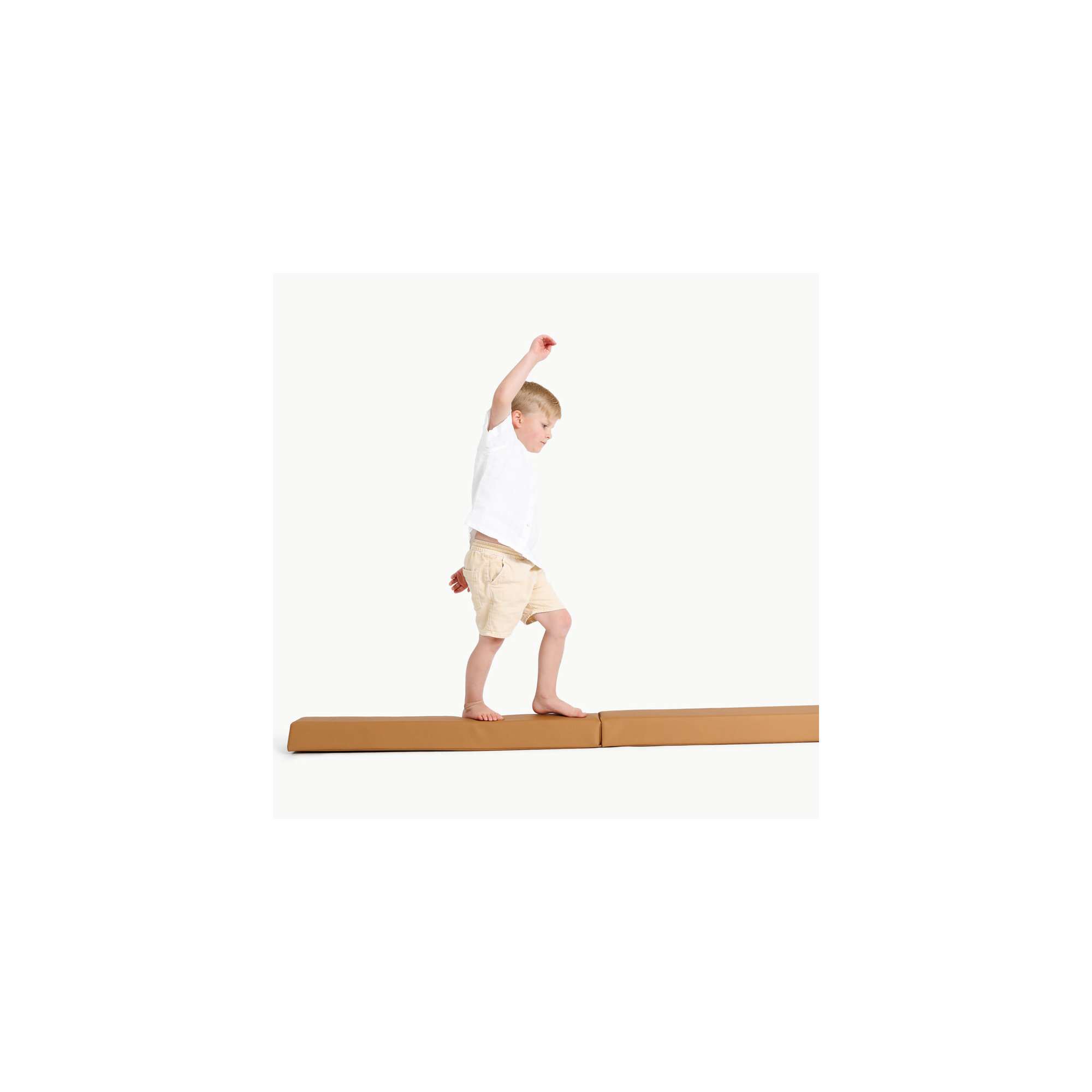 Gathre USA 6'' W Indoor and Outdoor Balance Beam, Camel