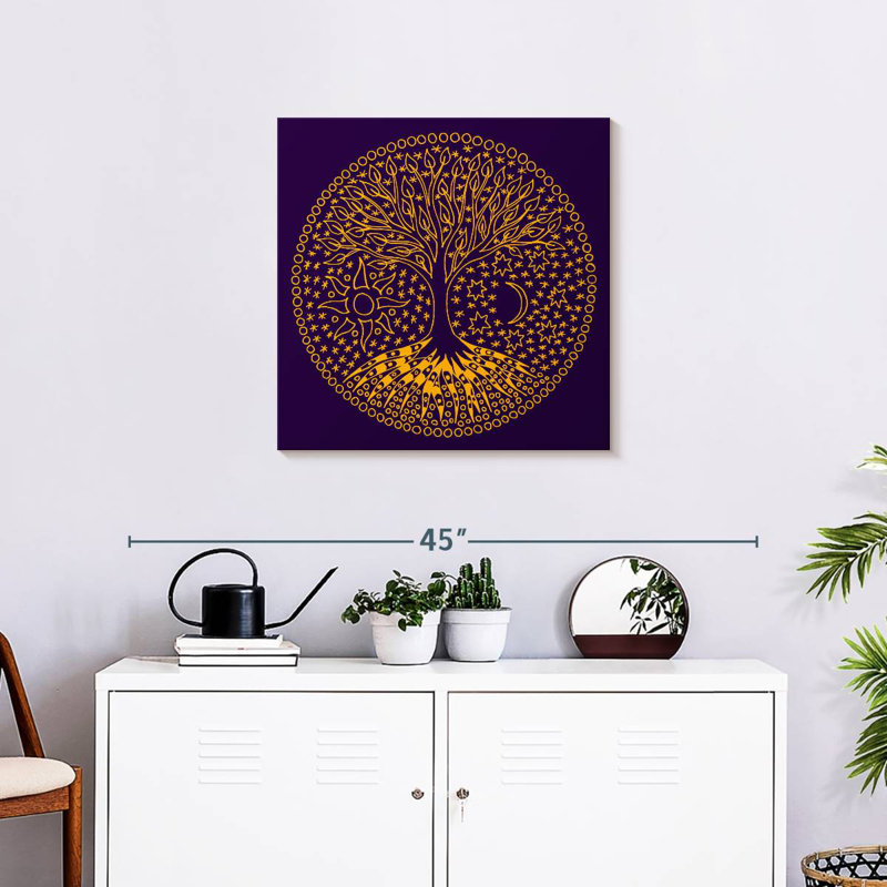 Arbre de vie Harnek Starry, H 24 po x l 24 po