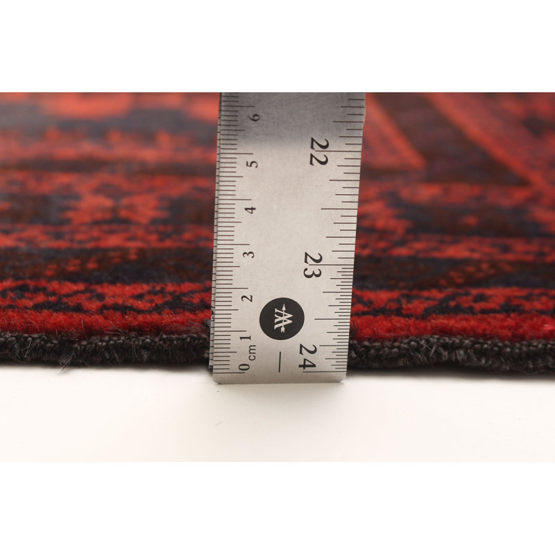 Tapis gris foncé Teimani 4 pi 2 po x 6 pi 8 po