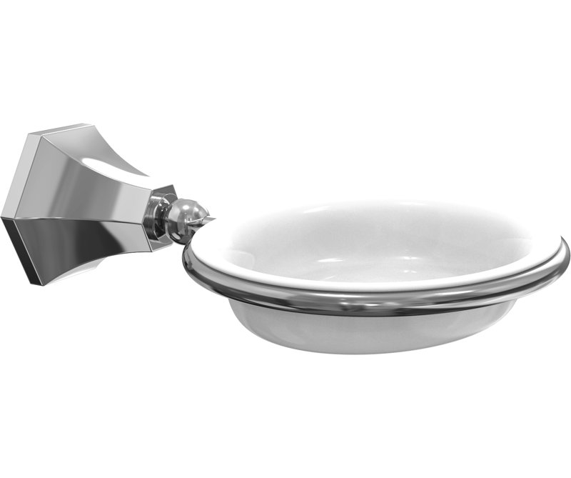Craftmaster Soap Dish, Polished Chrome