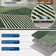 Extra Large Striped Machine Washable Area Rug Geometric Non-Slip Non-Shedding Indoor Outdoor Carpet Low Pile Thin Floor Covering