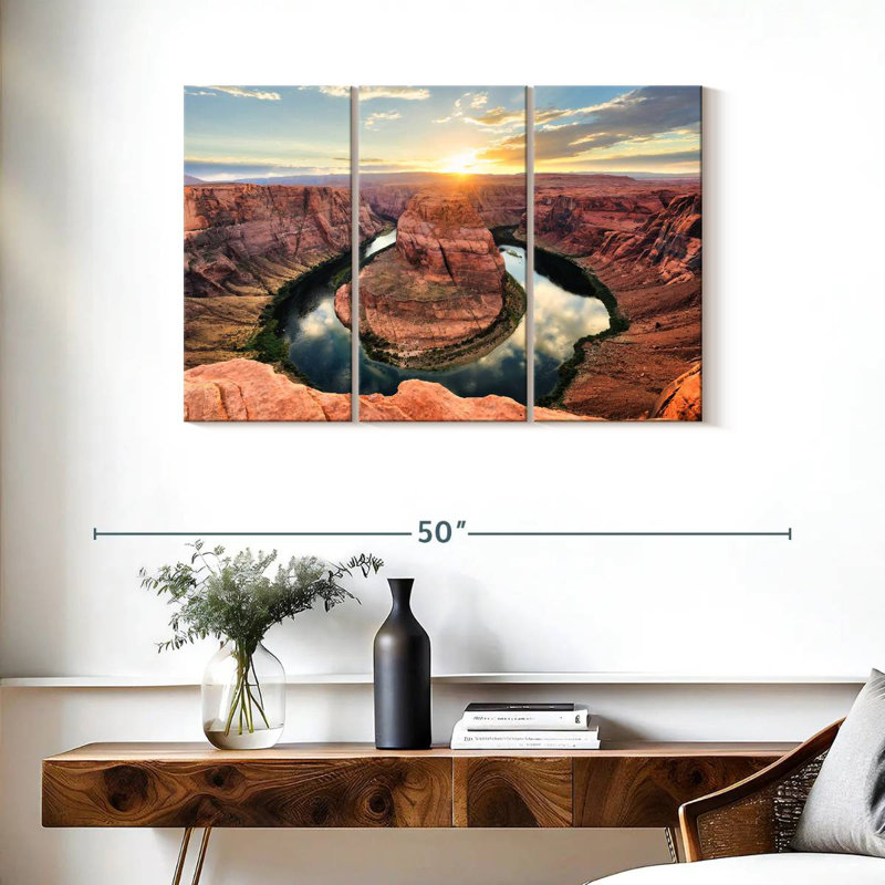 Alvord Horseshoe Bend Canyon, H 24 po x l 38 po