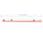 Red Steel Retractable Hatch Jammer Holder Support Rod Replacement