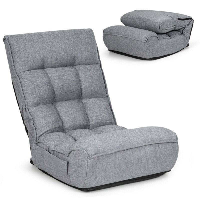 Kohr Twin 60 " Upholstered Futon Chair, Grey