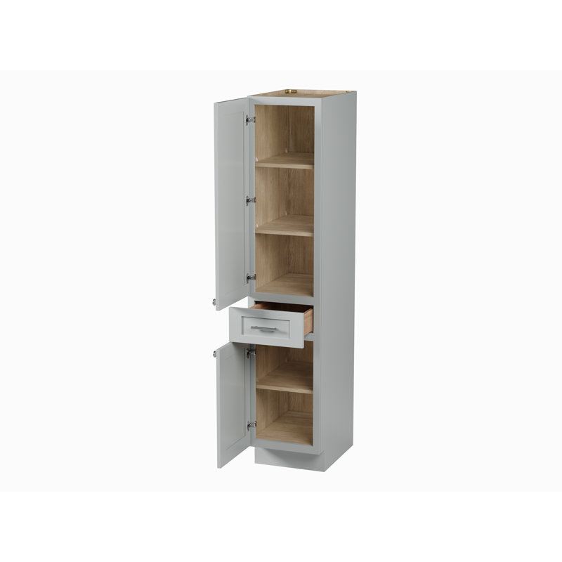 Armoire de salle de bain Disar, Gris