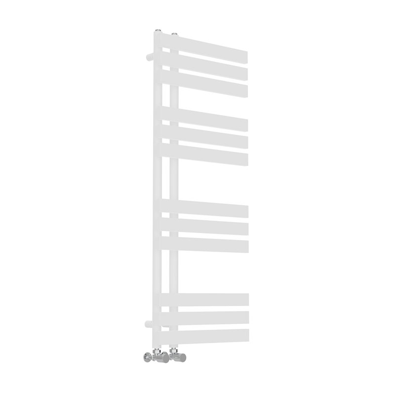 Arulappu Designer Towel Rail Heated Towel Rails, 120cm H x 45cm W, White