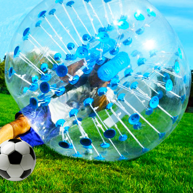 Ballon gonflable pour le corps Zorb, Bleu